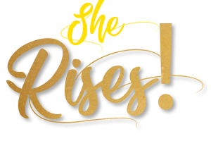 She rises logo